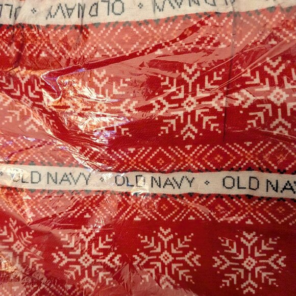 NWT 4X Old Navy Red Holiday Pajama Pants - Picture 1 of 4